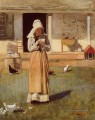 Le poulet malade réalisme peintre Winslow Homer